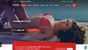 smuk moerkhaaret dame som pryder forsiden på webshop eksempel 2