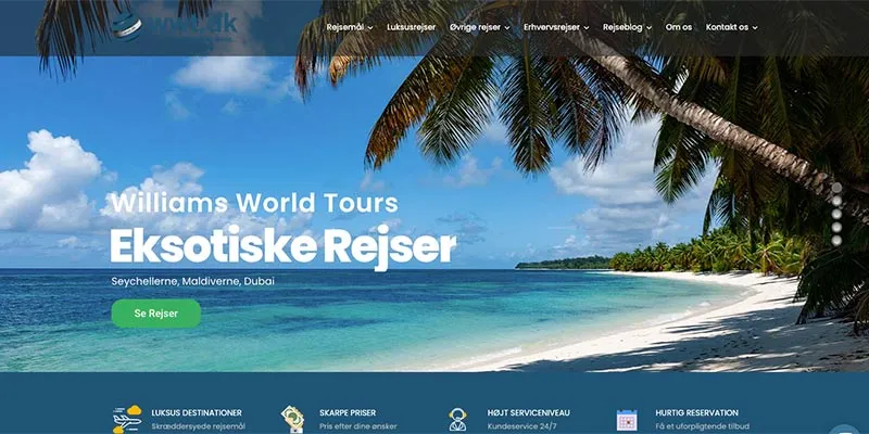 Reference Williams World Tours